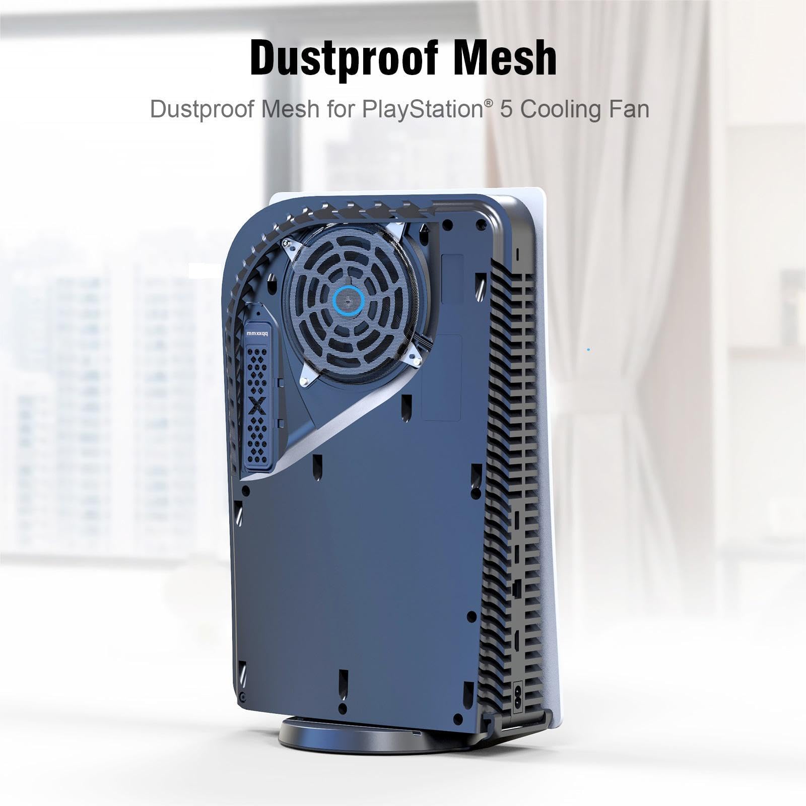 Amazon.com: mmxxqq 4Pcs PS5 Fan Dust Screen Heat Dissipation